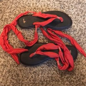 Sanuk yoga sling Sandals